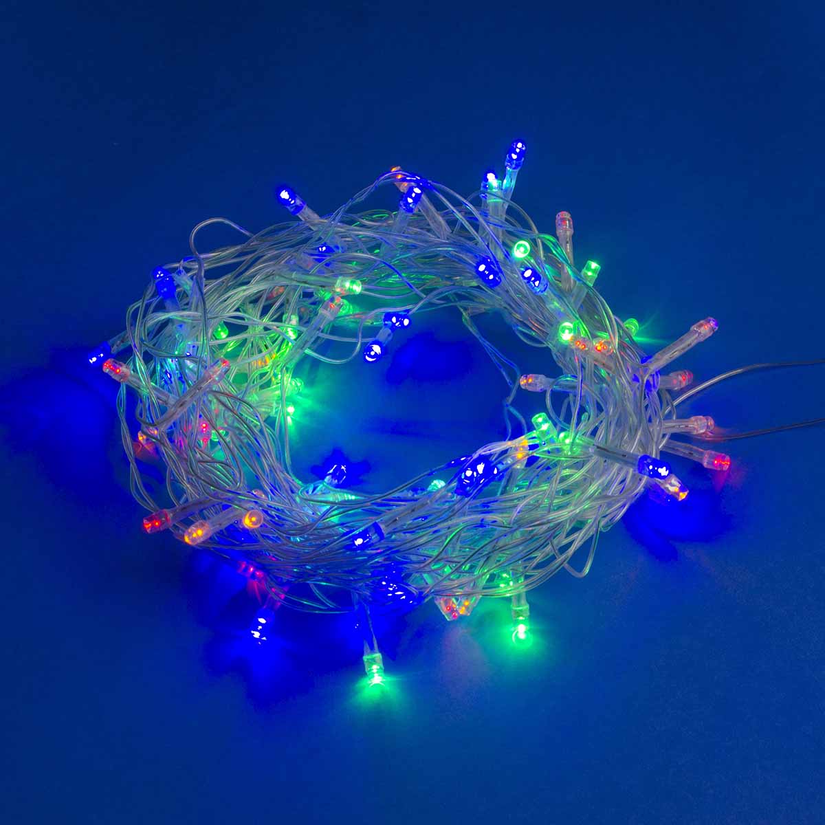 Светодиодная гирлянда (UL-00007179) Uniel 220V разноцветный ULD-S1000-090/STA Multi IP20