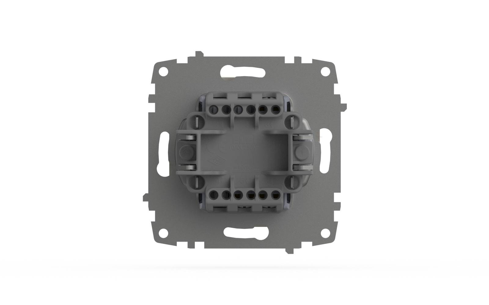 Переключатель одноклавишный проходной ELBI Zena Vega 609-010200-209