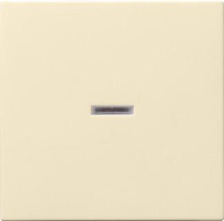 Лицевая панель Gira System 55 выключателя одноклавишного с подсветкой кремовый глянцевый 029001