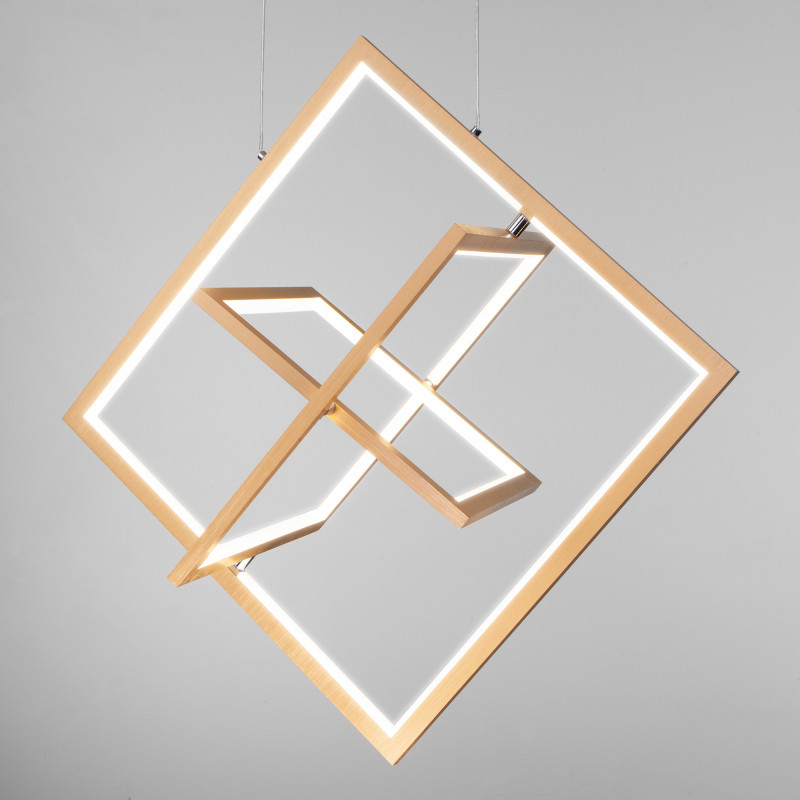 Подвесной светильник Eurosvet 90224/3 матовое золото