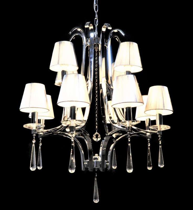 Подвесная люстра Lumina Deco Venisia LDP 8810-12 SL