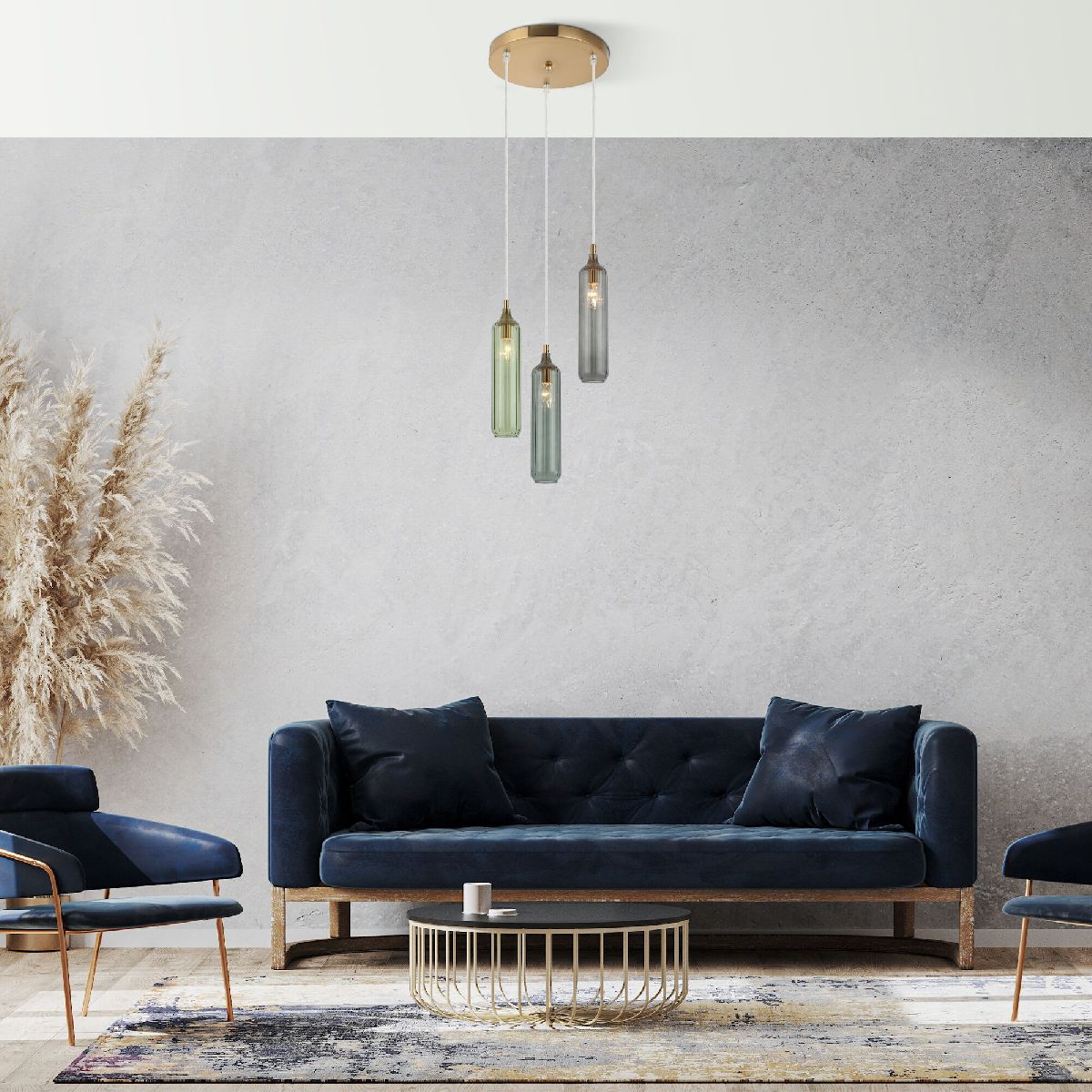 Подвесной светильник Eurosvet Siesta 50252/3 латунь Smart a063661