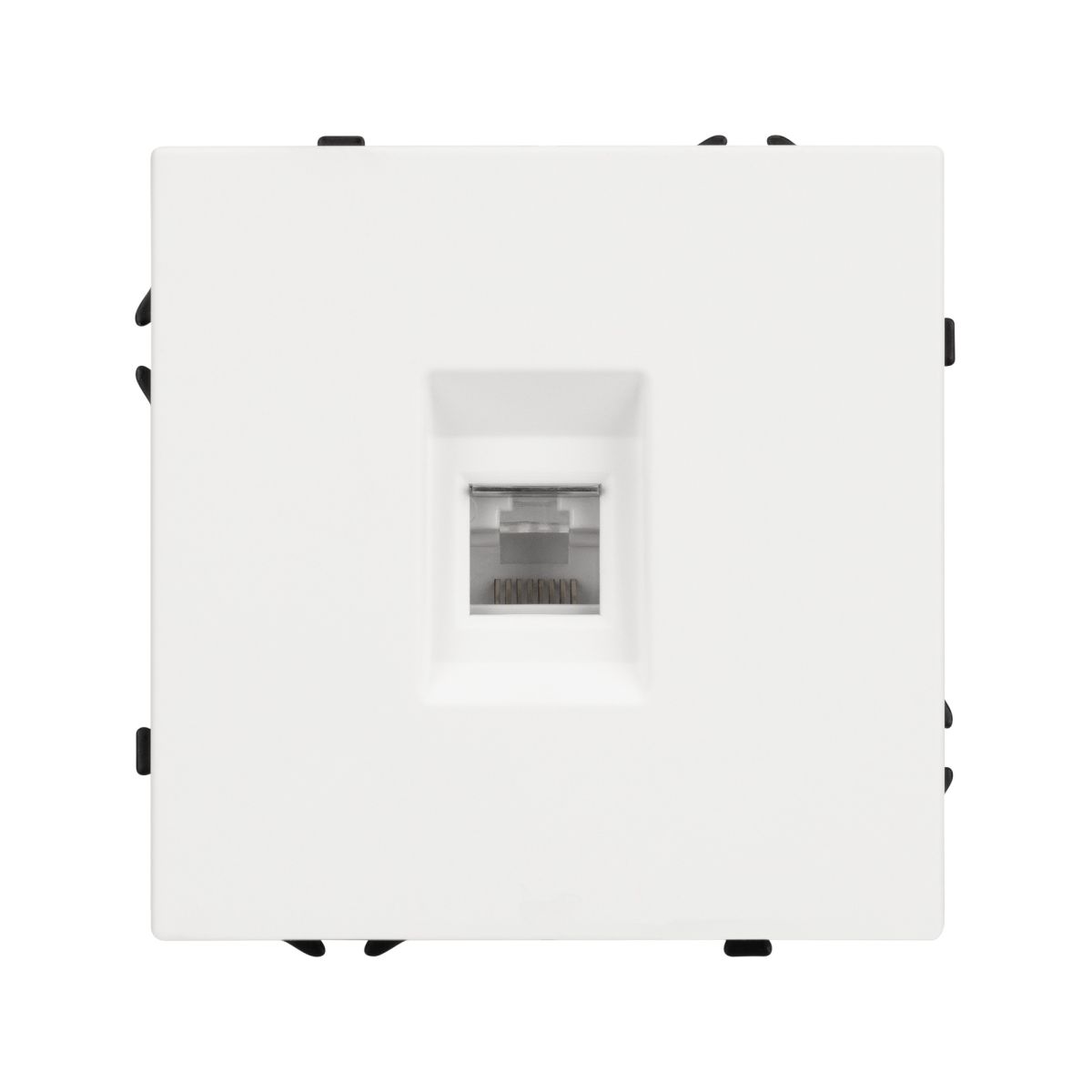 Механизм компьютерной розетки Arlight SCT-NOBE-MPC1-SFPL-WH (RJ-45, CAT6) 054304