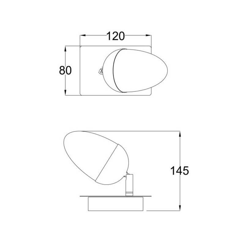 Светодиодный спот Zumaline Sparkles CK180113-1