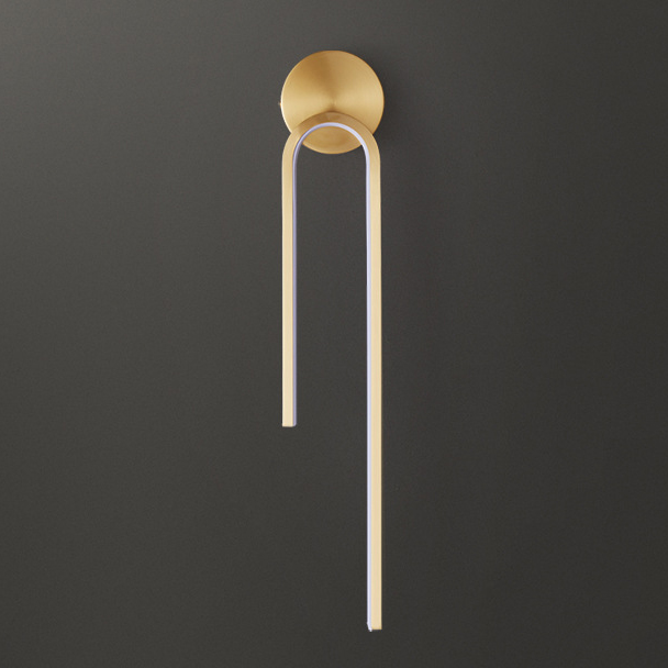 Настенный светильник Imperiumloft Wiki Wall Brass 227112-23