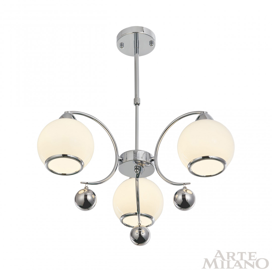 Люстра на штанге Arte Milano Neapolis 276207/3 Ni