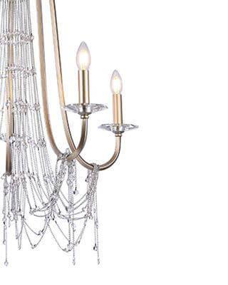 Подвесная люстра Lumien Hall Виви 1023/8H-DGD-WT