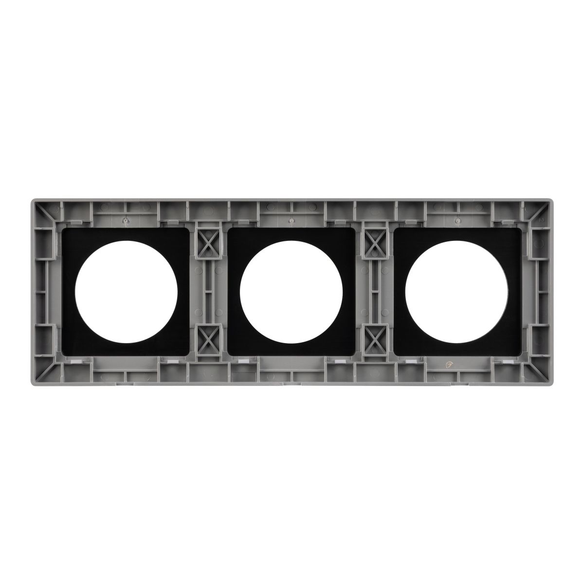 Рамка 3-местная алюминиевая Arlight FRM-PRESTO-ALR-3-GR 043873