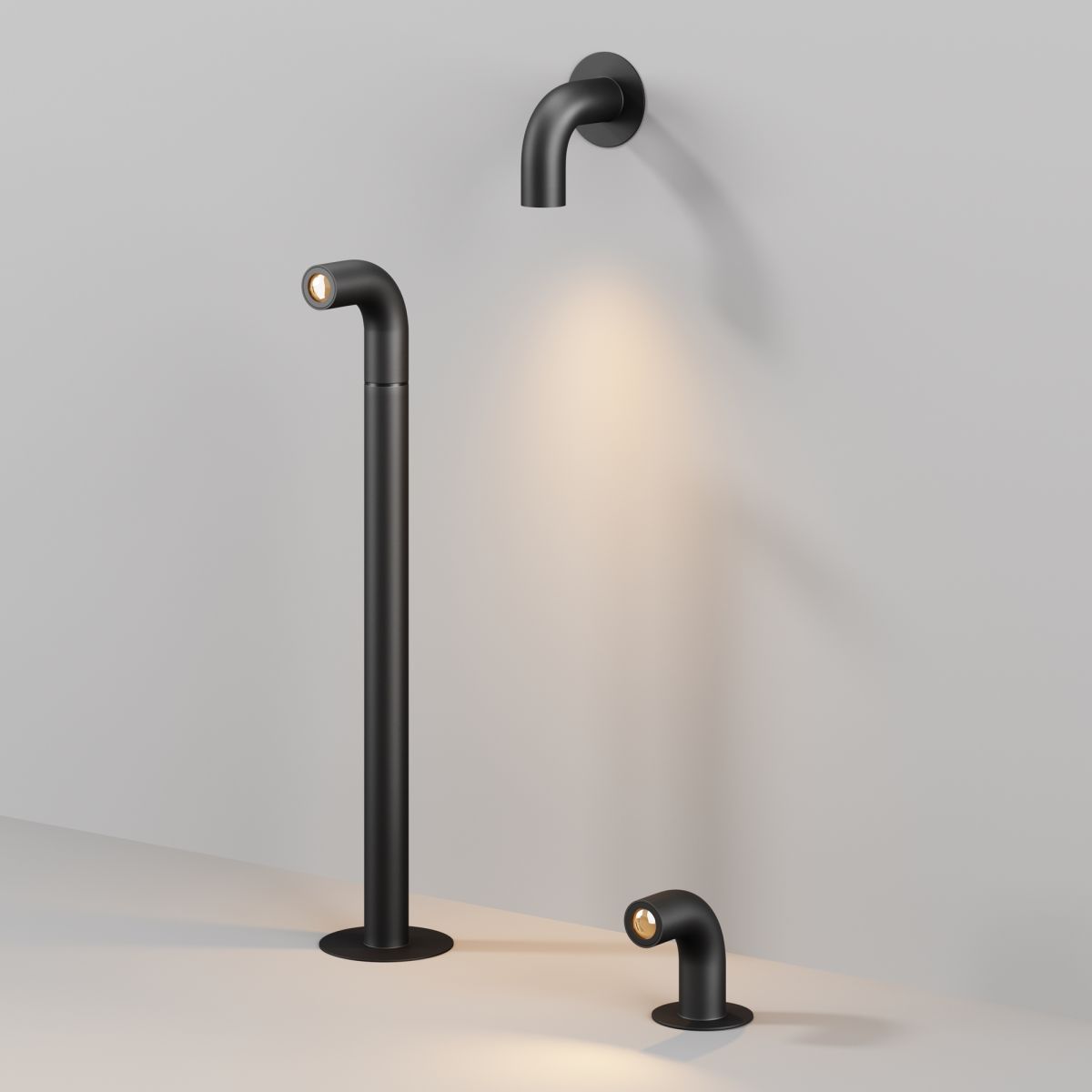 Ландшафтный светильник Maytoni Sleek O477FL-L2GF3K