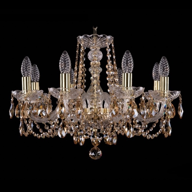 Подвесная люстра Bohemia Ivele 1402/8/195/G/R721