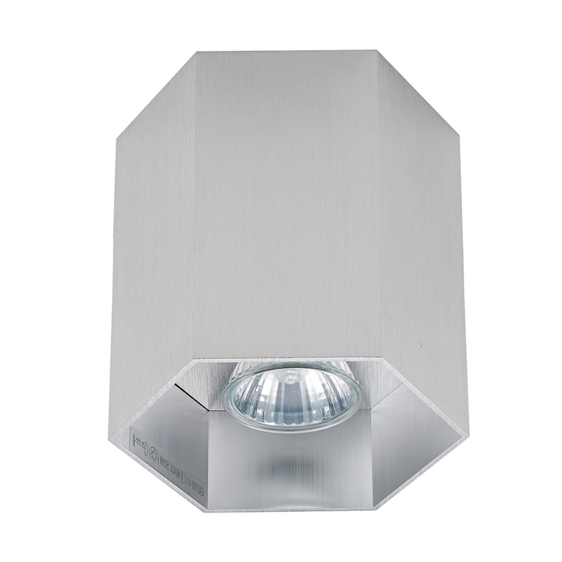 Потолочный светильник Zumaline POLYGON CL 1L 20067-AL