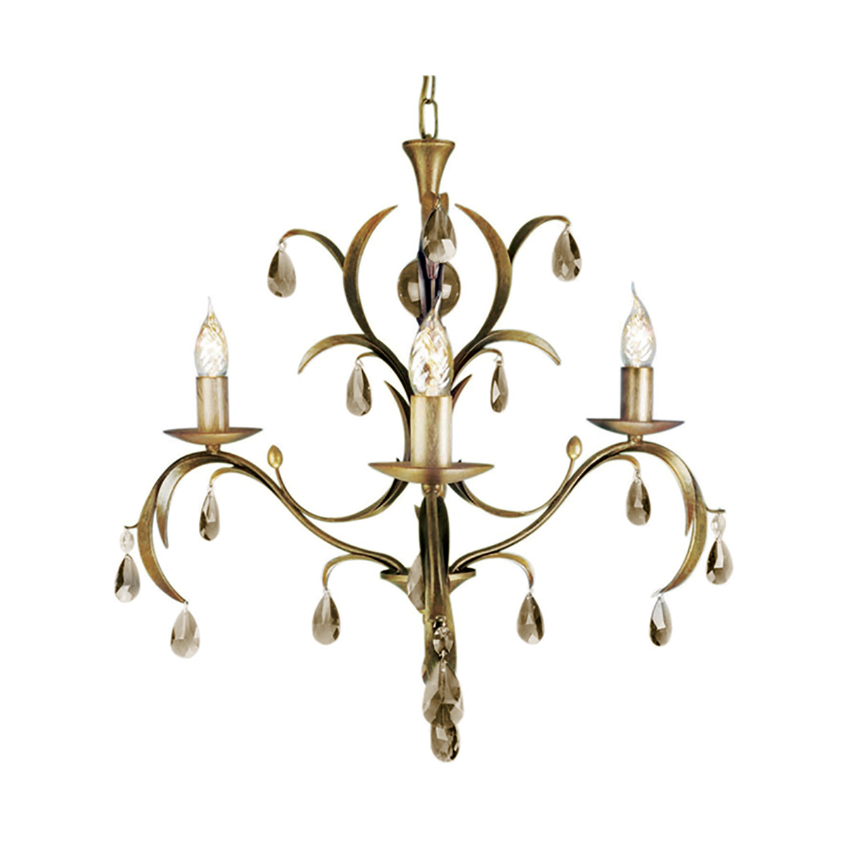 Подвесная люстра Elstead Lighting Lily LL3-ANT-BRZ