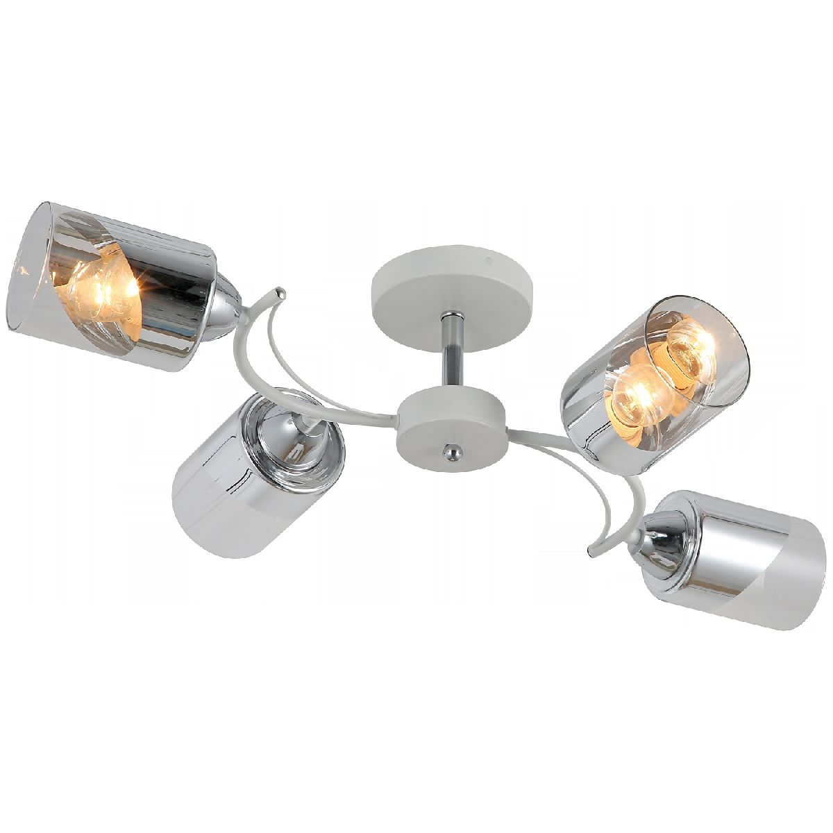 Люстра на штанге Illumico IL8208-4COU-79 WH CR