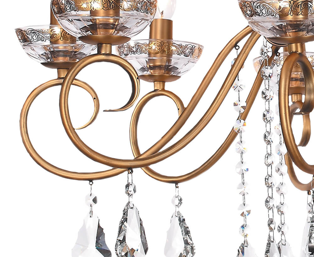 Подвесная люстра Lumien Hall Кейнд H17058/10PCC