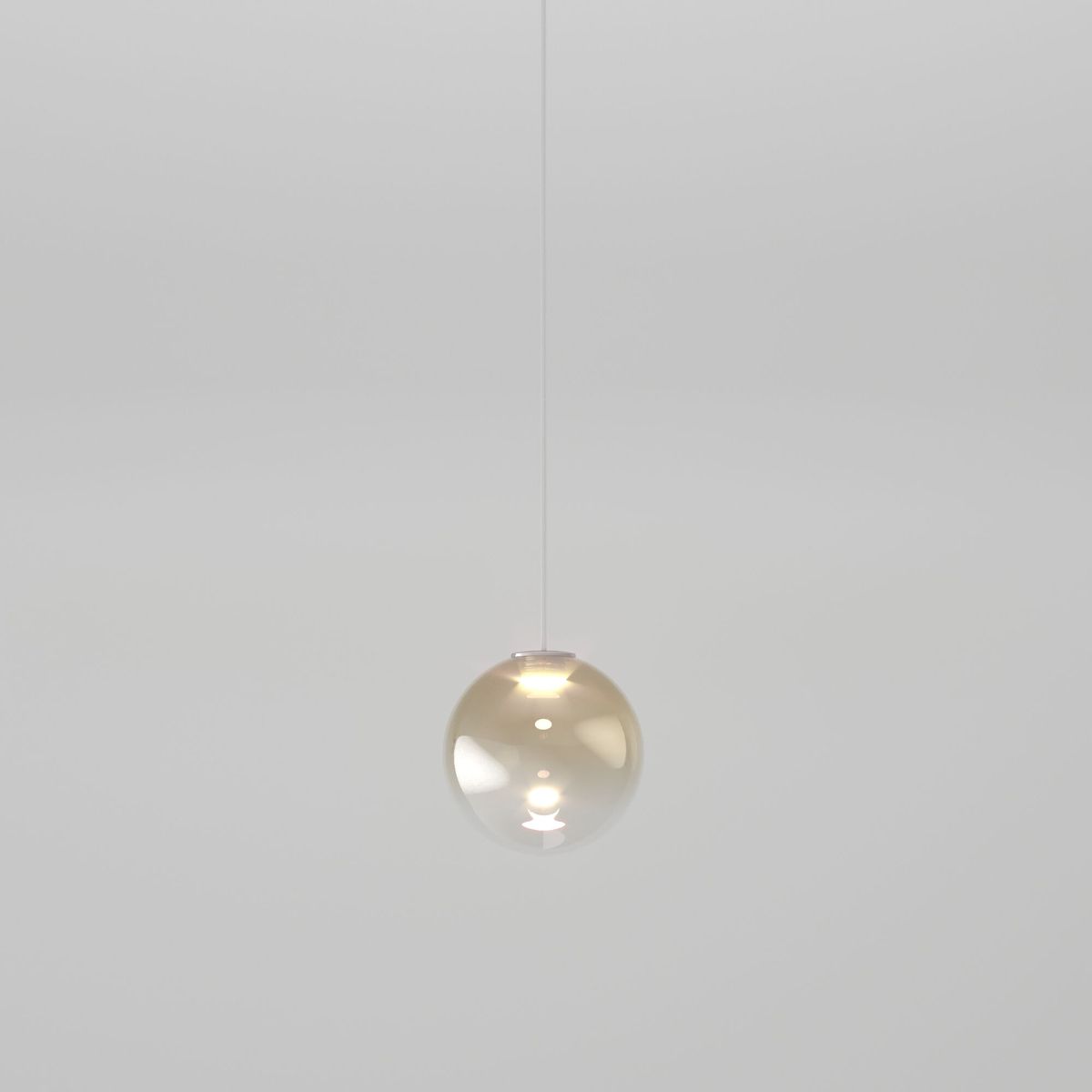 Подвесной светильник Eurosvet Wonder 50234/1 LED янтарный a058640