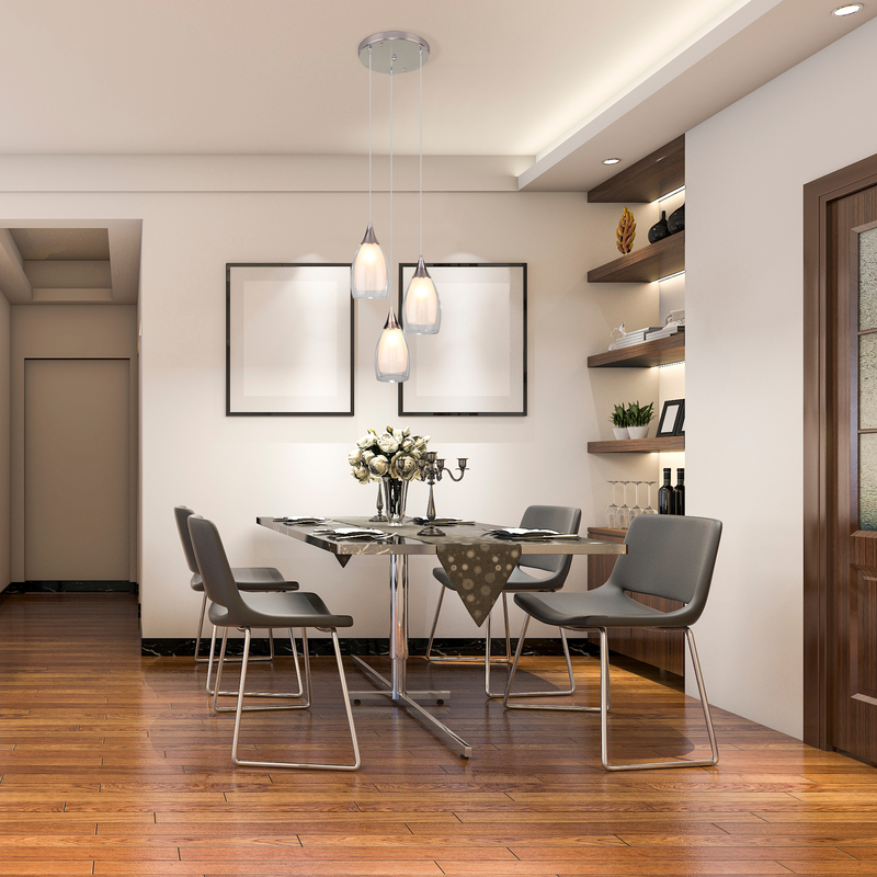 Подвесной светильник современный Eurosvet Cosmic 50085/3 хром