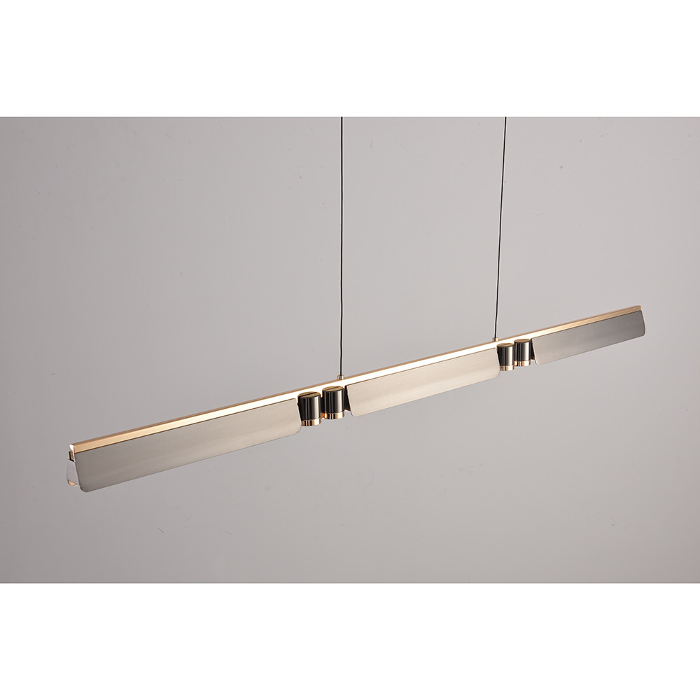 Подвесной светильник iLedex Vision 9309D-1200-2 GR+BK