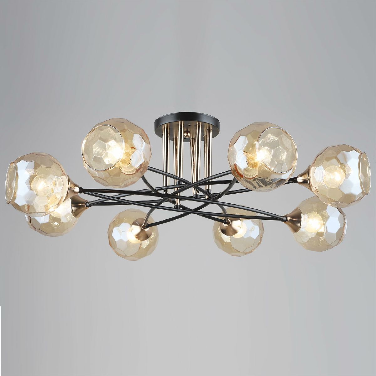 Потолочная люстра Reluce 05060-0.3-08 COFFEE+FGD