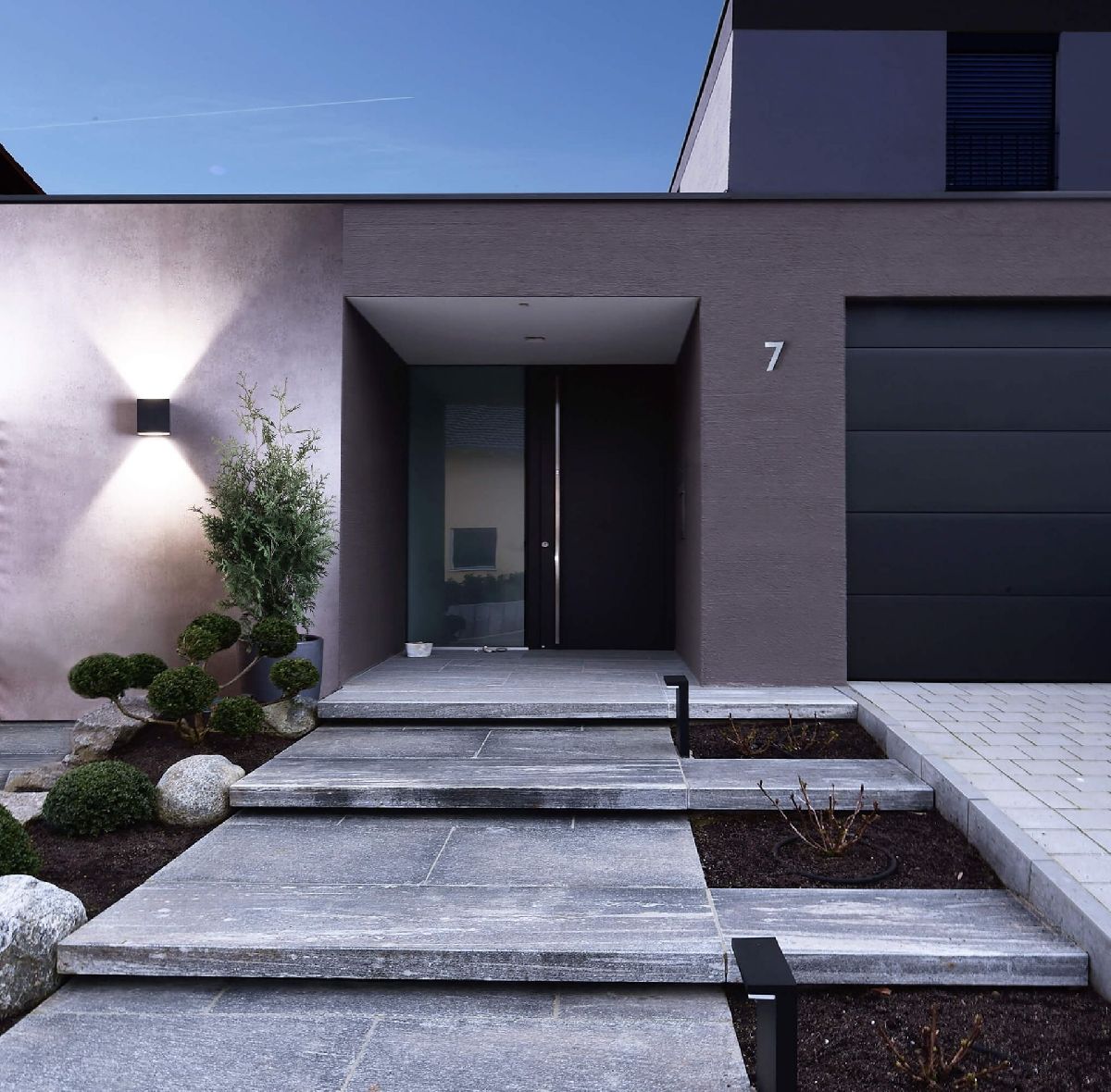 Уличный настенный светильник Deko-Light Jabbah 731127