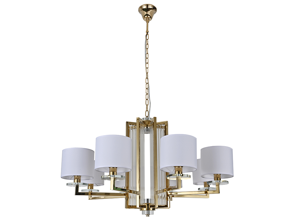 Подвесная люстра Newport 35406+1/C gold без абажуров М0069057