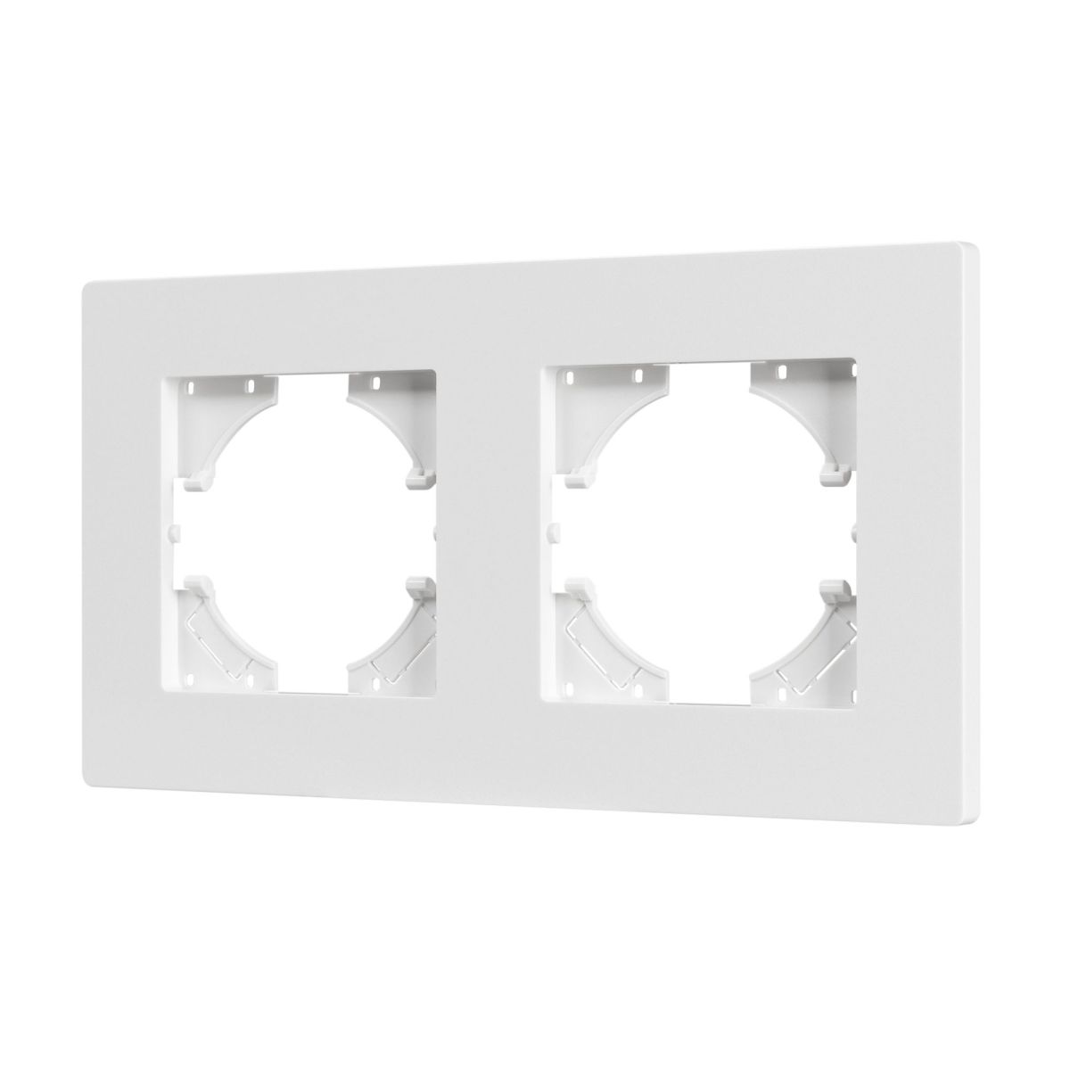 Рамка на 2 поста пластиковая Arlight FRM-PERIO-PL-2-WH 049750