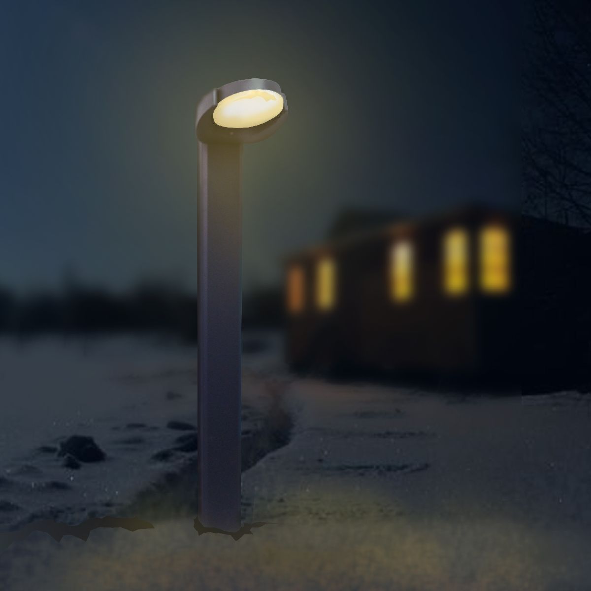 Ландшафтный светильник Elvan PJ-1511/1-8.3W-WW-Gr