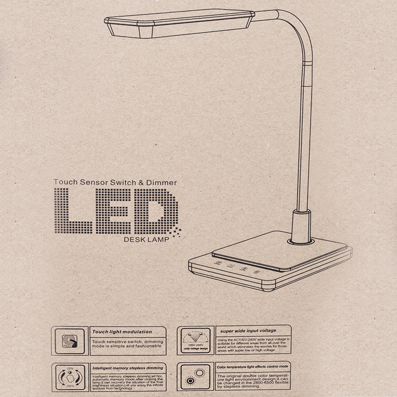 Настольная лампа Reluce 01027-2.7-01 BK