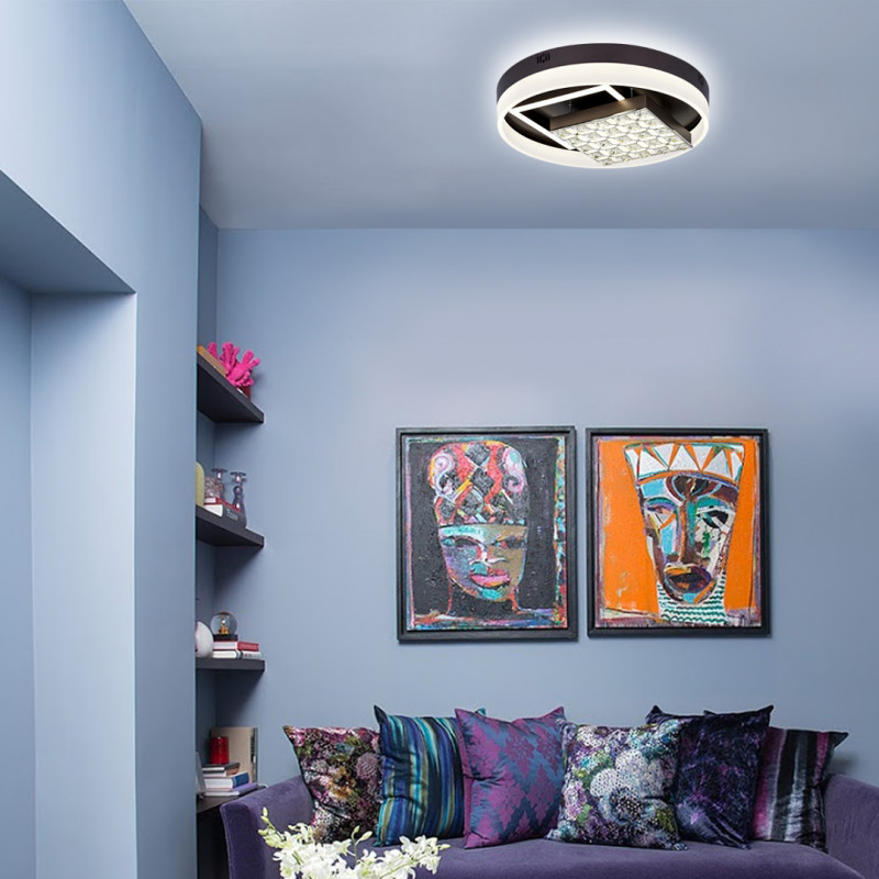 Потолочный светодиодный светильник Ambrella Light Acrylica Ice FA145