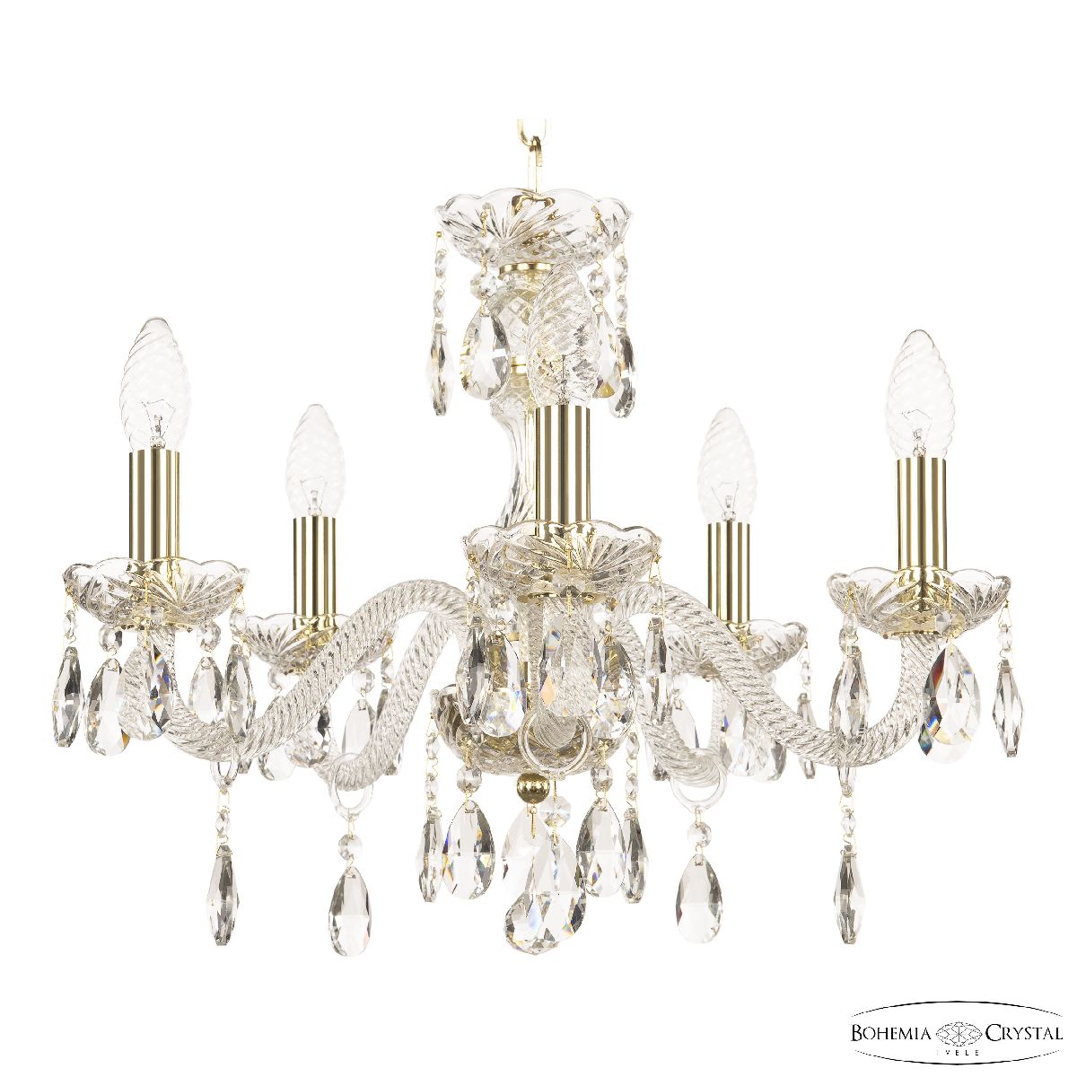 Подвесная люстра Bohemia Ivele Crystal 117/5/165 G