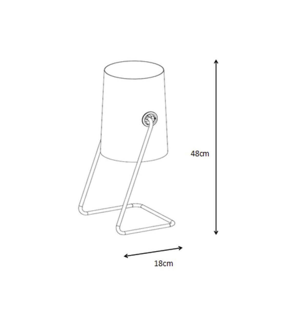 Настольная лампа Lucide Bost 06503/81/30