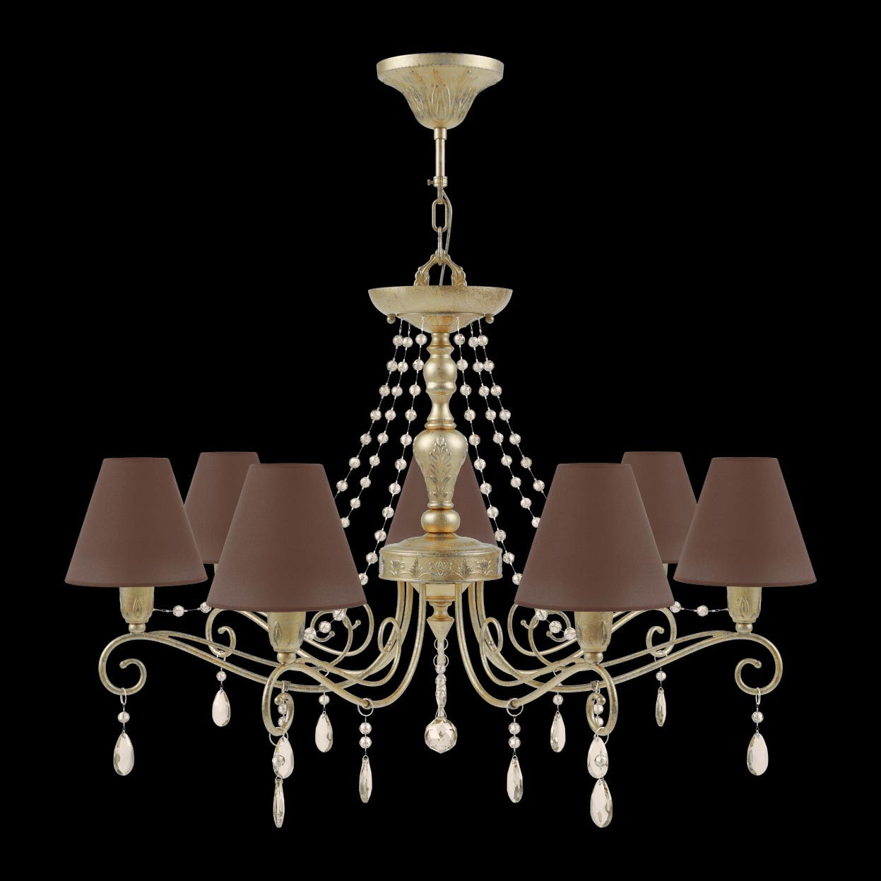 Подвесная люстра Lamp4you Provence E4-07-H-LMP-O-30-CRL-E4-07-CH-UP