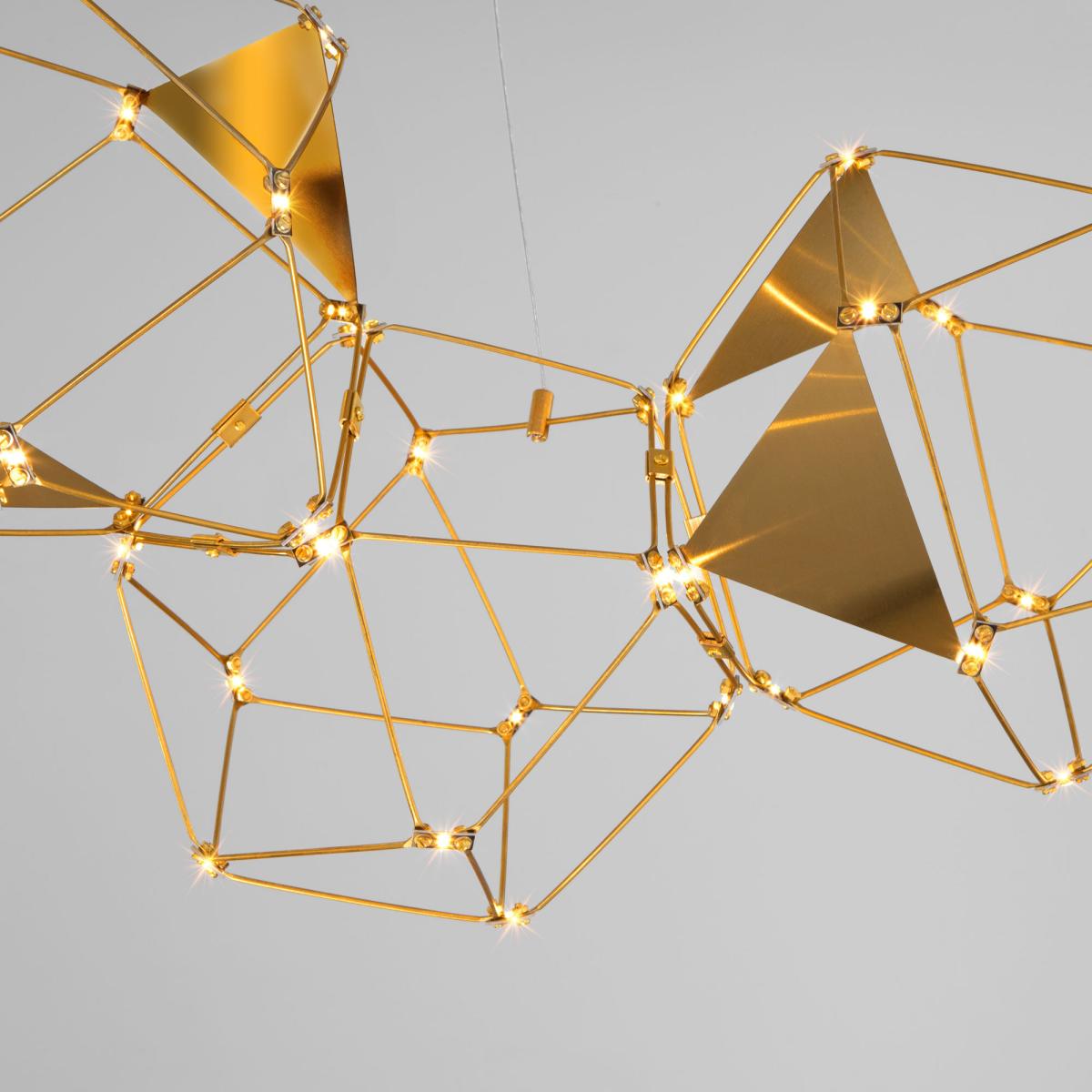 Подвесная люстра Eurosvet Uma 90368/5 медь a065025