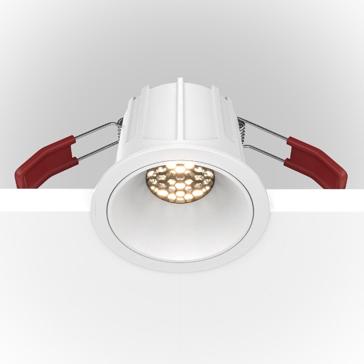Встраиваемый светильник Maytoni Technical Alfa LED DL043-01-10W3K-D-RD-W