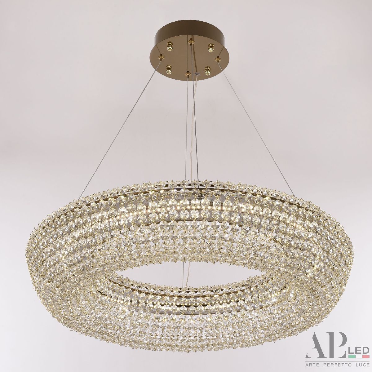 Подвесная люстра Arte Perfetto Luce Rimini S502.0.60.A.4000.Gold