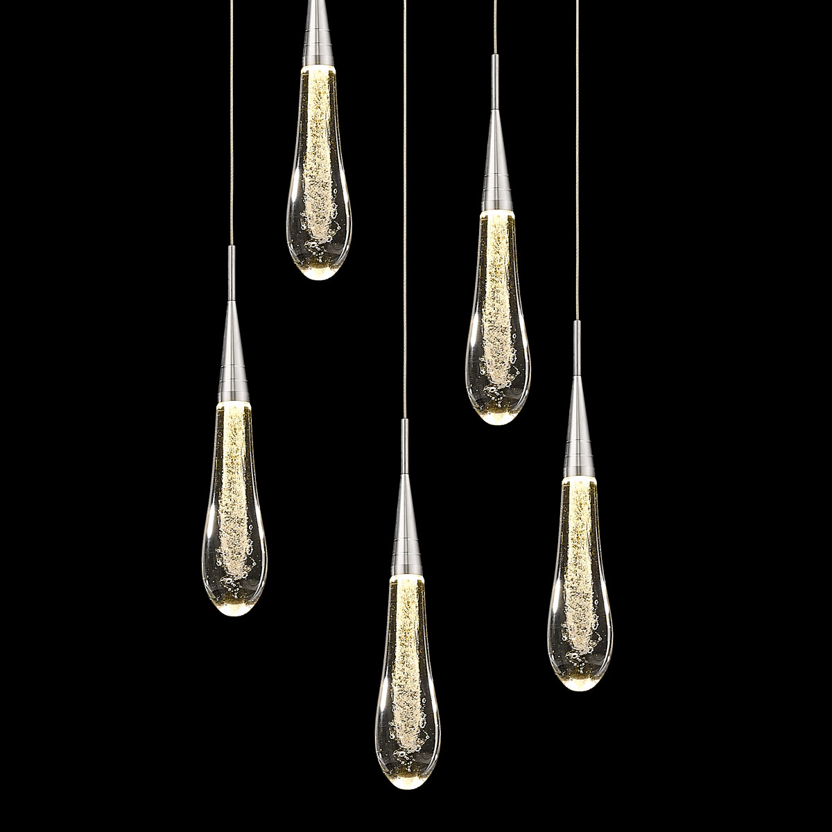 Подвесной светильник Delight Collection Pour MD-023B-5 chrome