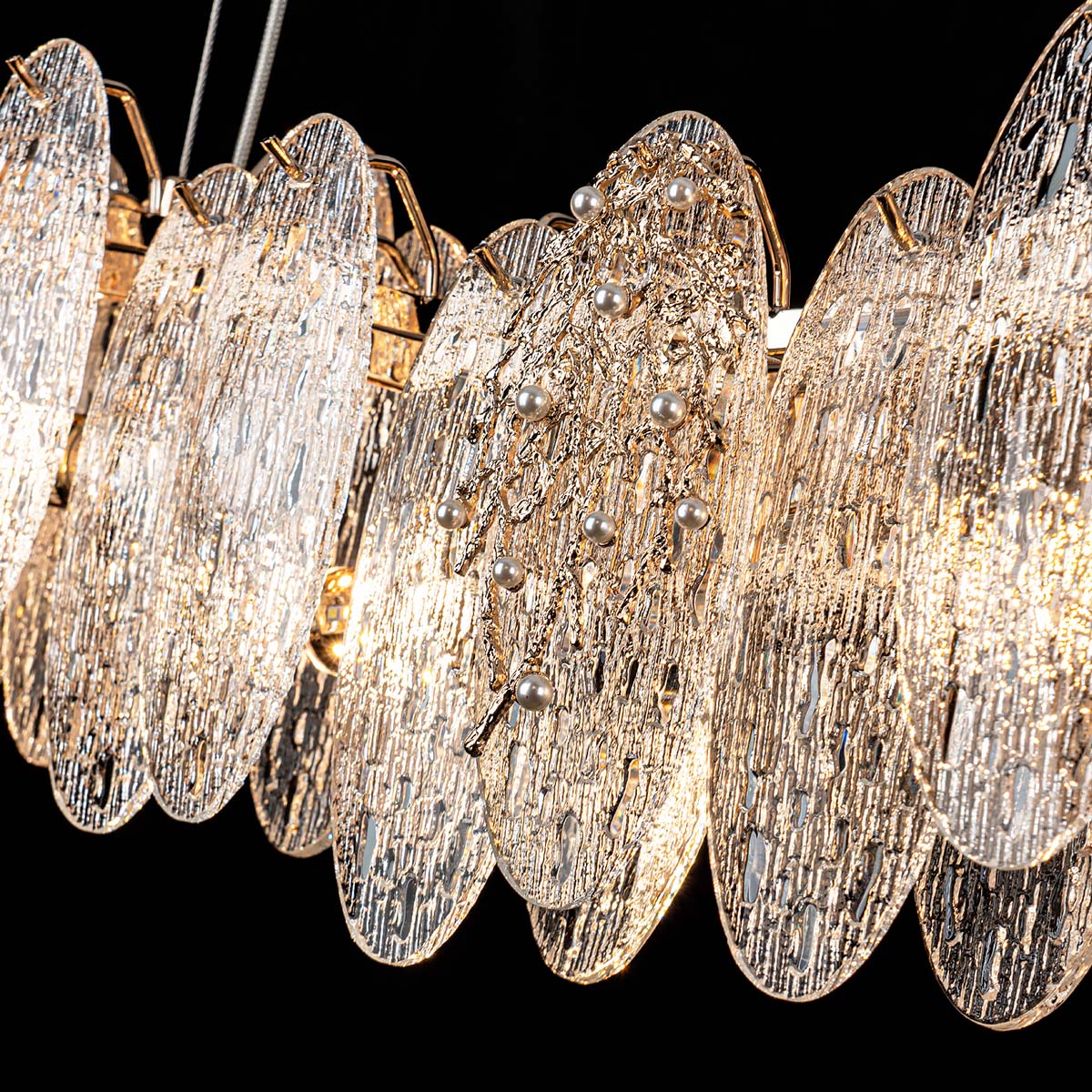 Подвесная люстра Modelux ML.9529.1200 GD