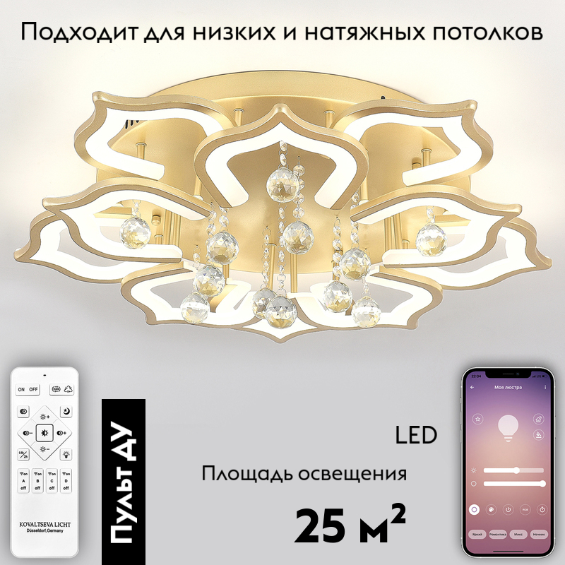 Потолочная люстра Natali Kovaltseva Florel INNOVATION STYLE 83053