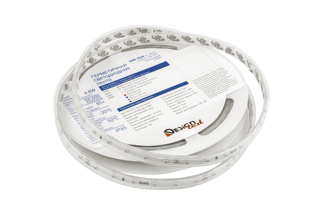 Светодиодная лента DesignLed DSG360-24-WW-65 005704