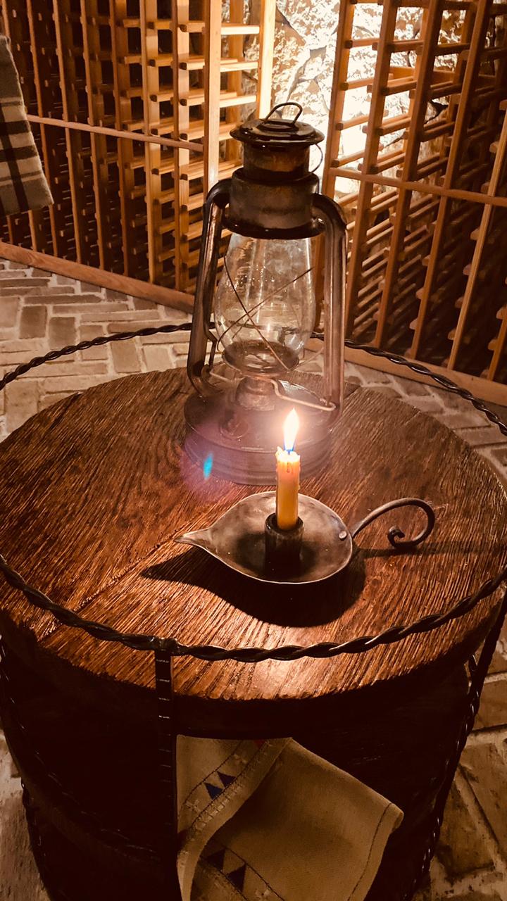 Настольный подсвечник Листок Covali HC-1180