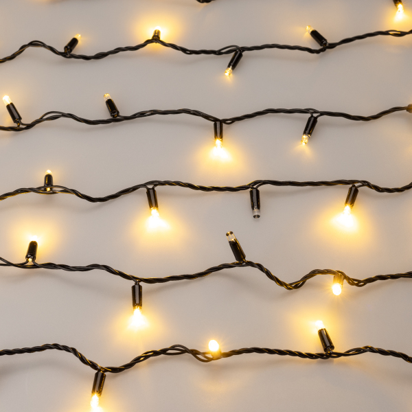 Светодиодная гирлянда Arlight ARD-String-Classic-1000-Black-100LED-Pulse Warm 031649