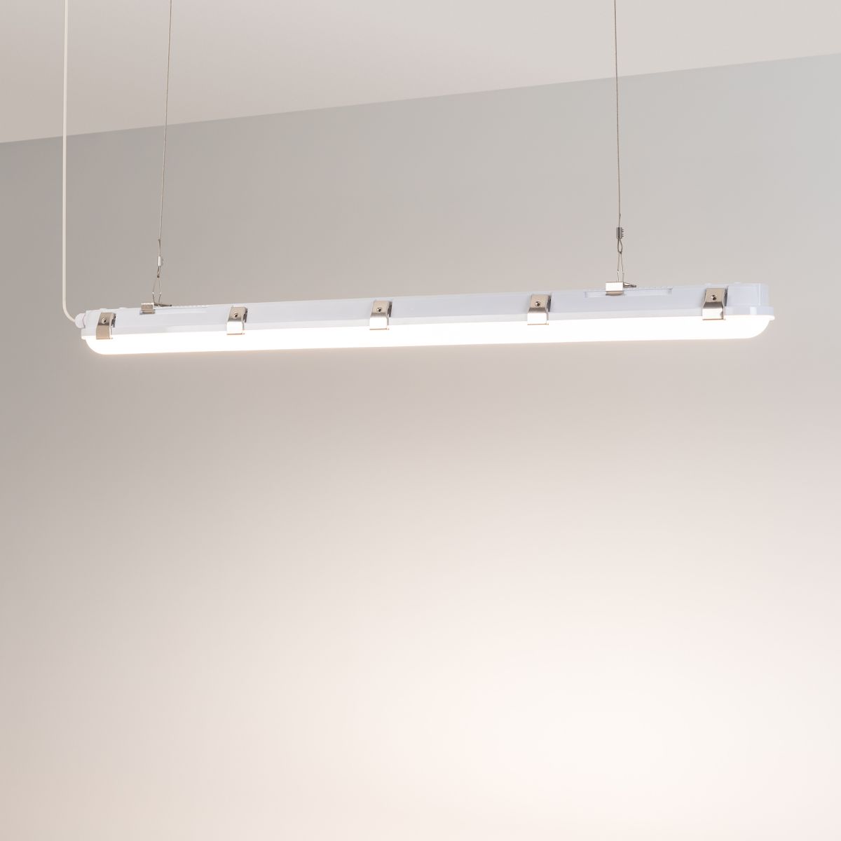 Линейный светильник Arlight ALT-DALLAS-EMERGENCY-L1150-40W Day4000 (WH, 120 deg, 230V) (IP66 Пластик) 060477