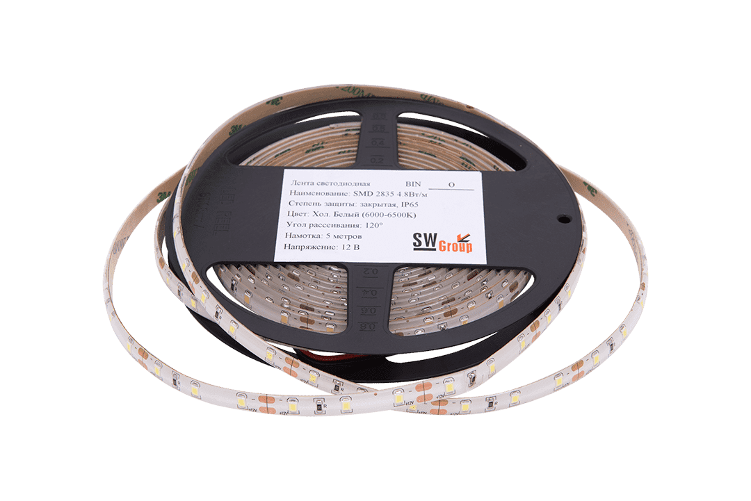 Светодиодная лента SWG SWG260-12-4.8-W-65-M 009697