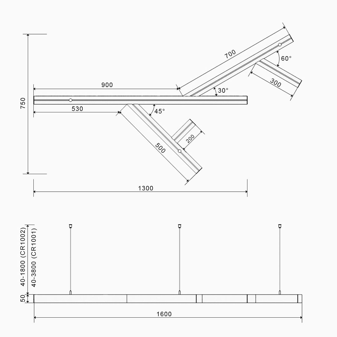 Подвесной светильник DesignLed Tree-A-5050-NW 002950