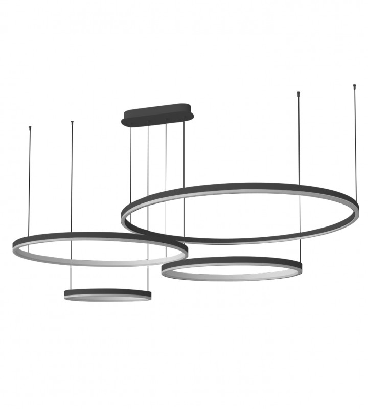 Подвесная люстра с пультом управления Kink Light ТОР 08204,19PA(4000K)