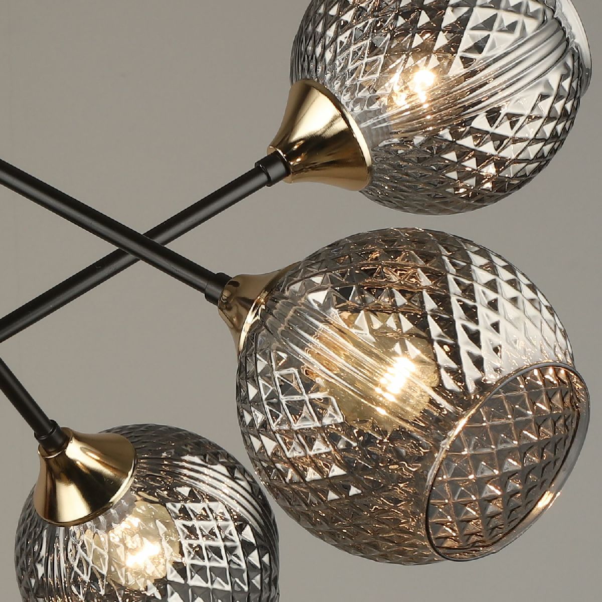 Люстра на штанге Reluce 04898-0.3-08 COFFEE+FGD