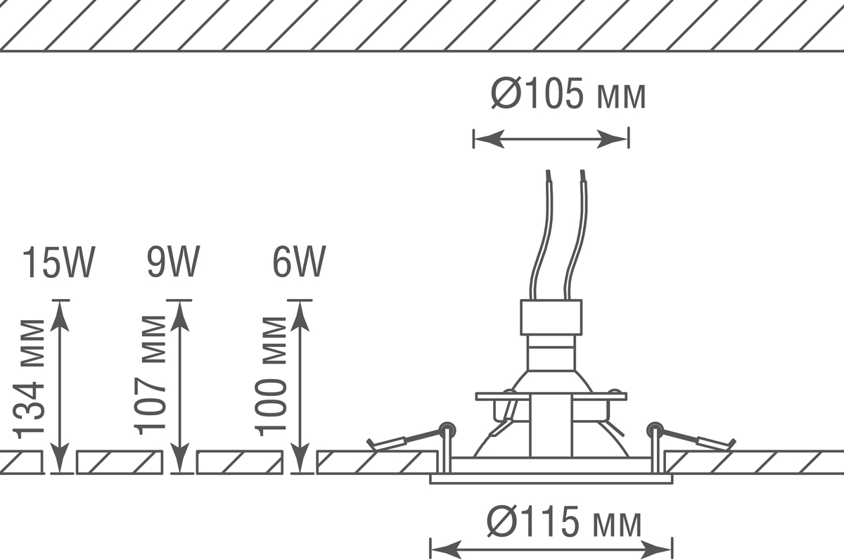 Встраиваемый светильник Donolux Cap DL20173R1W