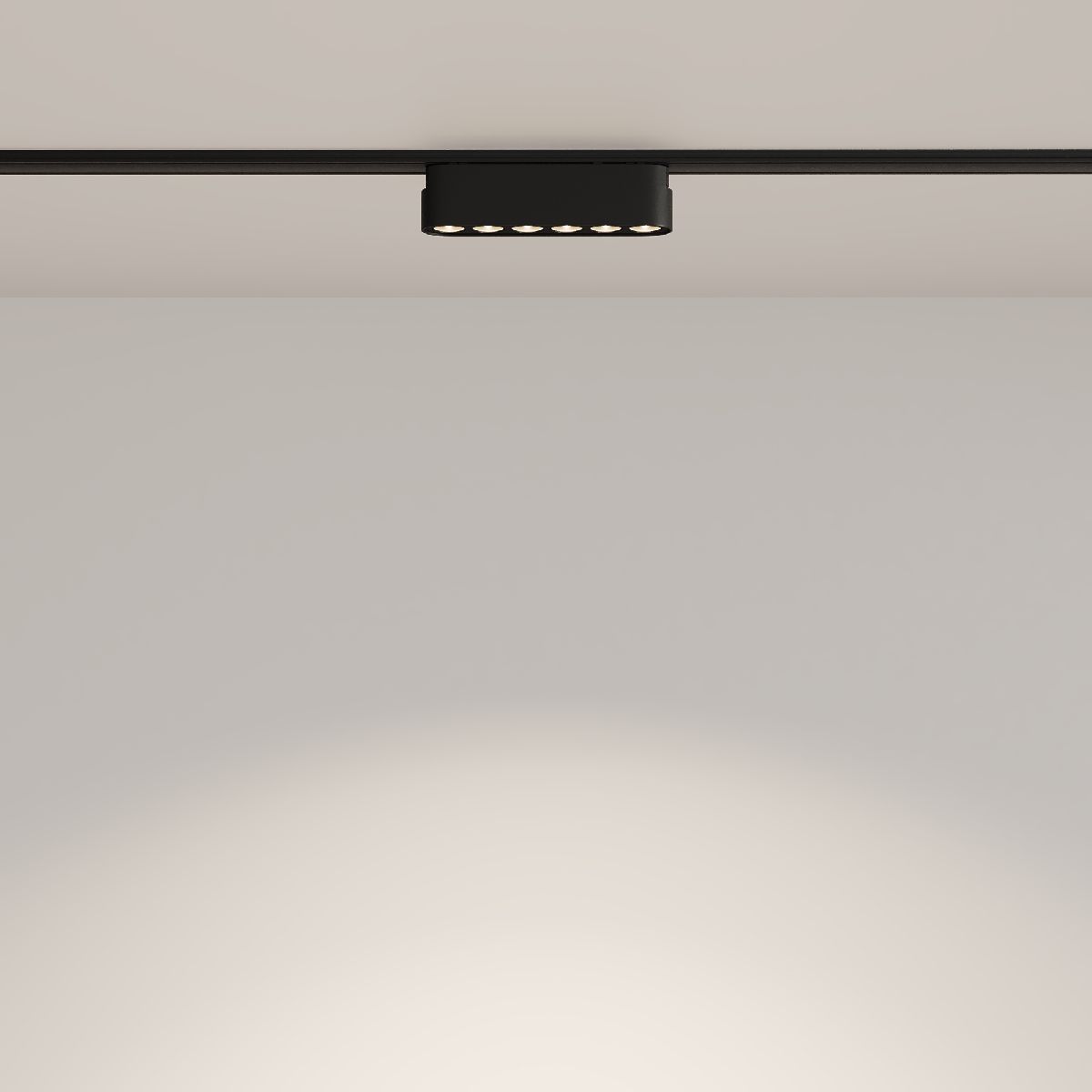 Трековый магнитный светильник Maytoni Points TR082-1-6W4K-M-B