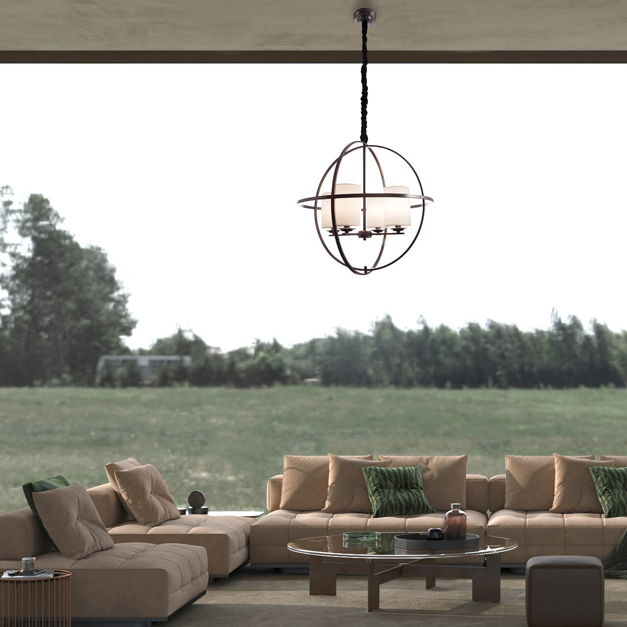 Подвесная люстра Divinare Spazio 1159/02 LM-4 в Москве