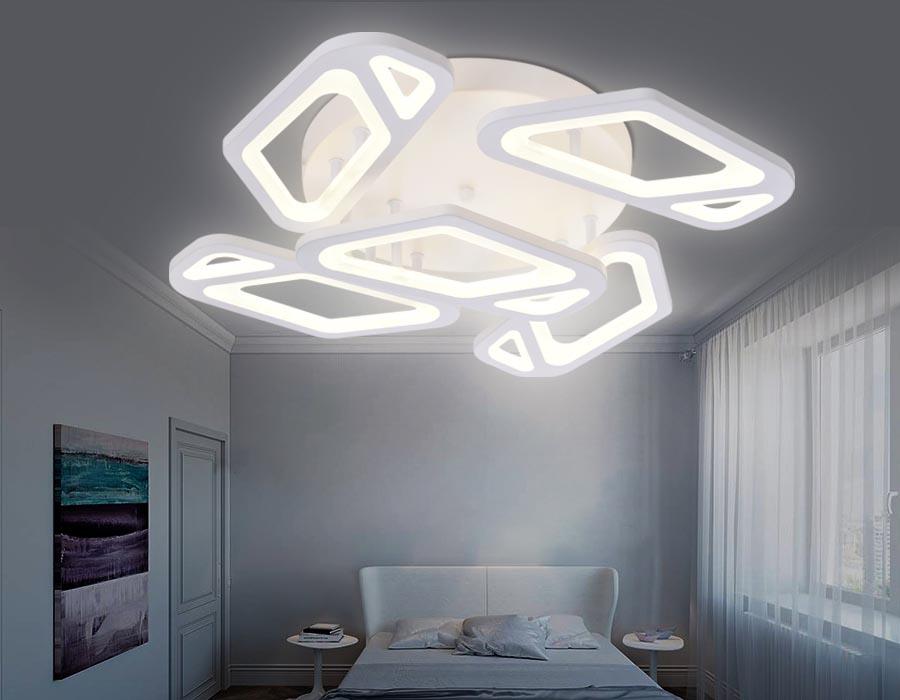 Потолочная светодиодная люстра Ambrella Light Acrylica Original FA587