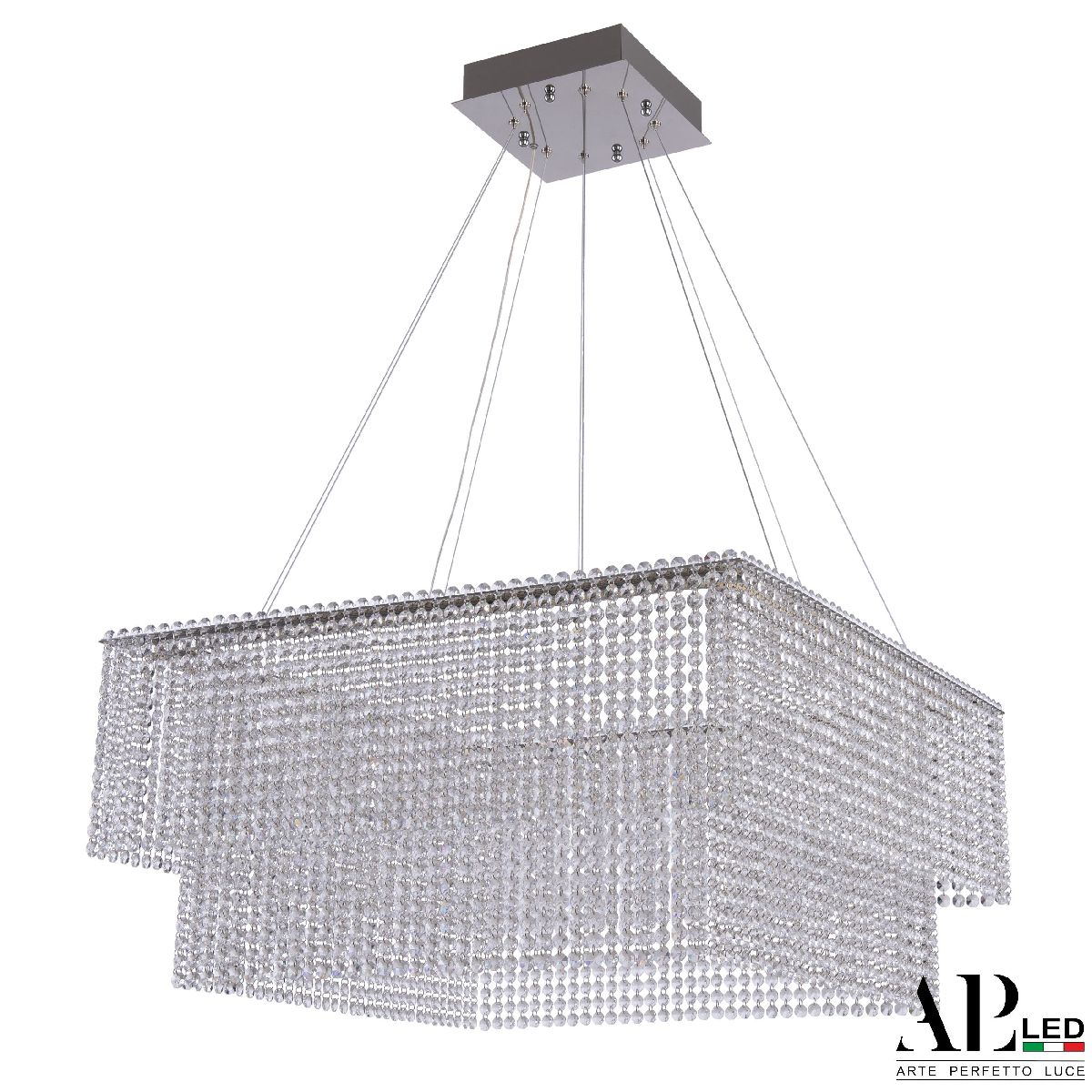 Подвесная люстра Arte Perfetto Luce Sicilia SH04.71.C.Ni.4000